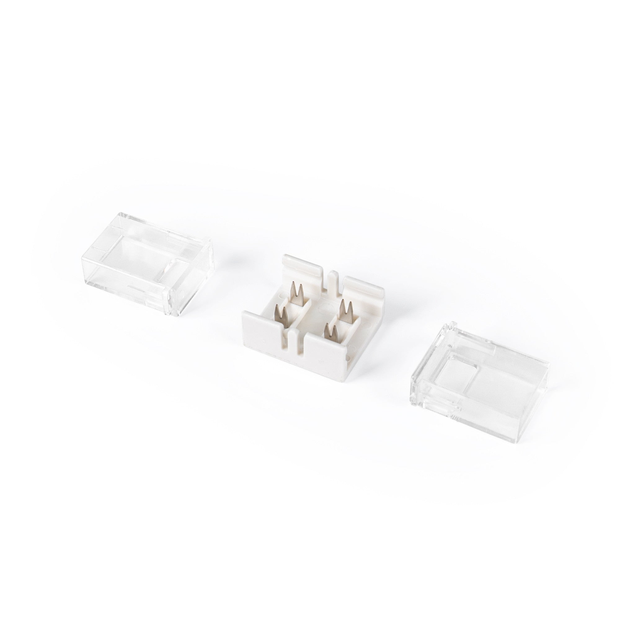 Conector recto para tira LED IP65 monocolor SMD 2835 - 10mm - 90º (1)