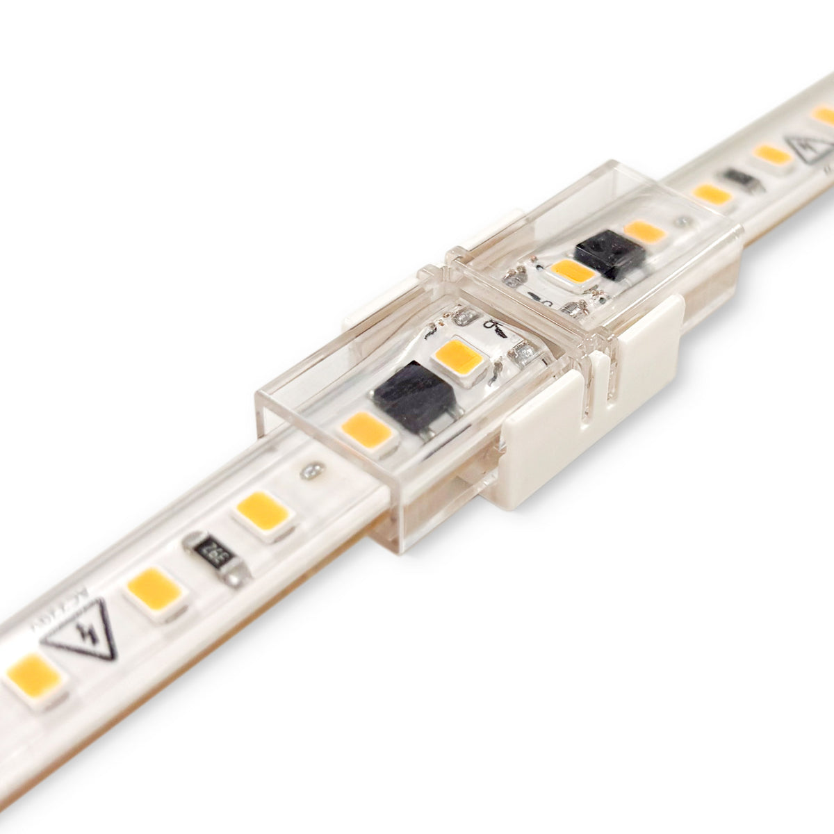 Conector recto para tira LED IP65 monocolor SMD 2835 - 10mm - 90º