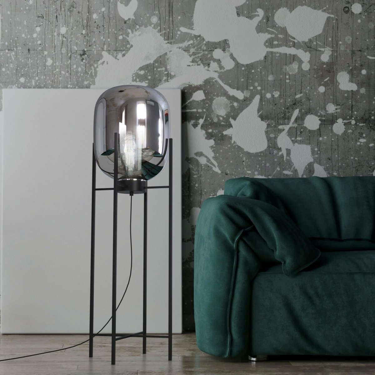 Lámpara de pie de diseño "BIG CRAFTY" - E27 - Barcelona Led-Decoración