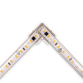 L-shaped connector for IP65 single-color SMD 2835 LED strip - 10mm - 90º 2