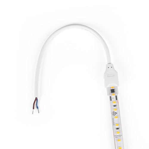 Start connector + End cap for LED strip - 10mm - IP65