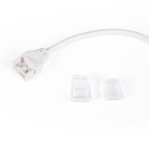 Conector de inicio + Tapón final para tira LED Monocolor IP65 - 10mm (1)