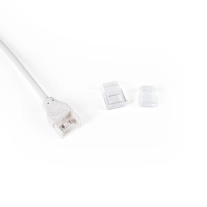 Conector de inicio + Tapón final para tira LED Monocolor IP65 - 10mm (2)