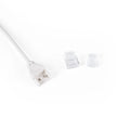 Start connector + End cap for LED strip - 10mm - IP65 3