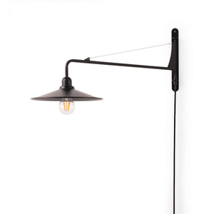 Aplique de pared orientable "PETTI" con cable y enchufe - E27 - Barcelona Led-Decoración