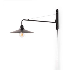 Aplique de pared orientable "PETTI" con cable y enchufe - E27 (7)