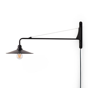 Aplique de pared orientable "PETTI" con cable y enchufe - E27 - Barcelona Led-Decoración