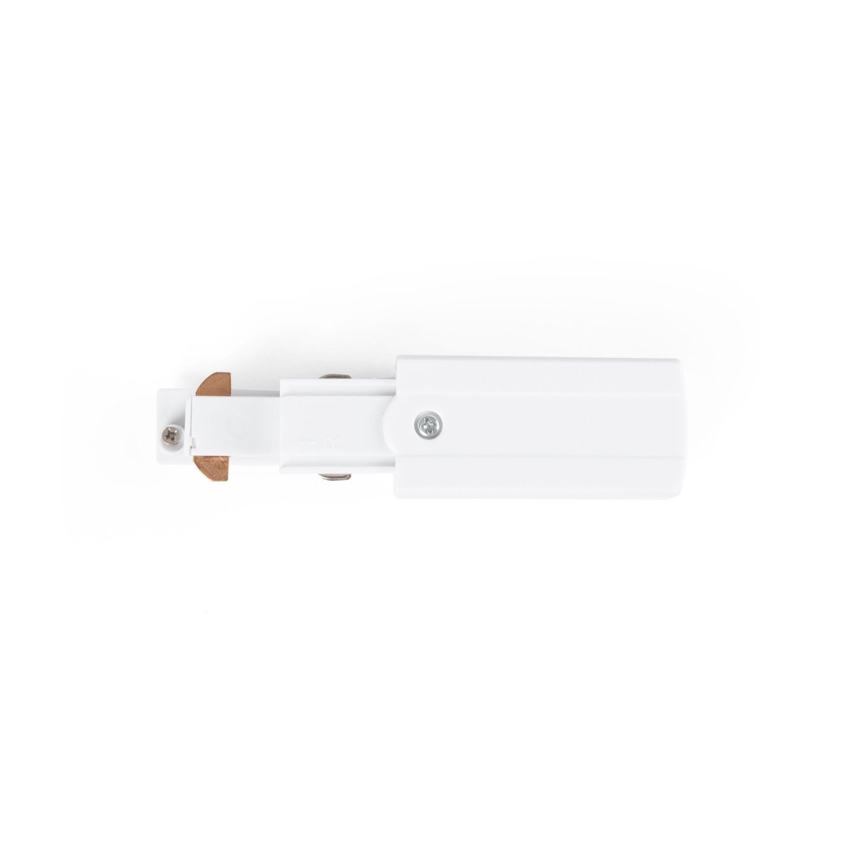 Conector alimentador para carril trifásico de superficie - Compatibilidad DALI - Barcelona Led-Accesorios