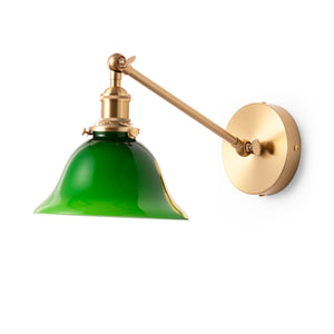 Aplique de pared "BANQUI" - Verde - E27 (8)