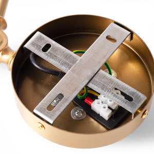 Aplique de pared con flexo "BILLAR" - E27 (20)