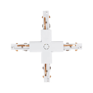 Unión en X para carril trifásico de superficie - Compatible con DALI (3)