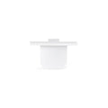 End cap for recessed three-phase track - Compatible with DALI 3