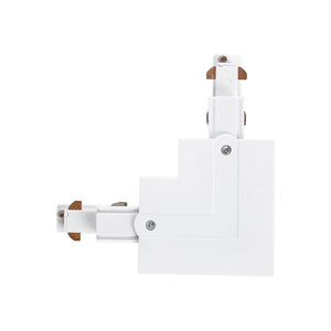 Unión rígida 90° para carril trifásico empotrable - IZQUIERDA - DALI - Barcelona Led-Accesorios