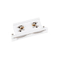 Rigid straight union for recessed three-phase track - Compatible with DALI 4