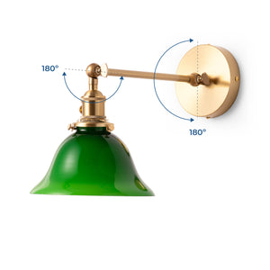 Aplique de pared "BANQUI" - E27 (9)