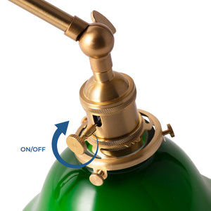 Aplique de pared con flexo "BILLAR" - E27 (18)