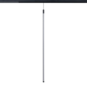 Lámpara colgante LED vertical para carril magnético - 48V - 18W - 2800K - Negra (2)