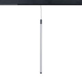 Luminária pendente LED vertical para trilho magnético - 48V - 12W - 2800K - Preta 3