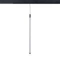 Vertical LED pendant lamp for magnetic track - 48V - 12W - 2800K - Black 3