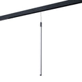 Vertical LED pendant lamp for magnetic track - 48V - 12W - 2800K - Black 4