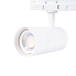 Proyector LED para carril trifásico - Potencia ajustable + ZOOM: 15W/20W/25W - CCT - Barcelona Led-