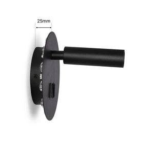 Aplique de pared para lectura "Quart" - Doble función - 3W+6W (9)