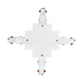 X union for recessed three-phase track - Compatible with DALI 4