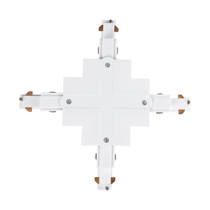 Unión en X para carril trifásico empotrable - Compatible con DALI - Barcelona Led-Accesorios