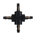 X union for recessed three-phase track - Compatible with DALI 5