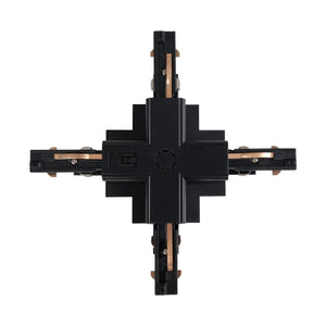 Unión en X para carril trifásico empotrable - Compatible con DALI - Barcelona Led-Accesorios