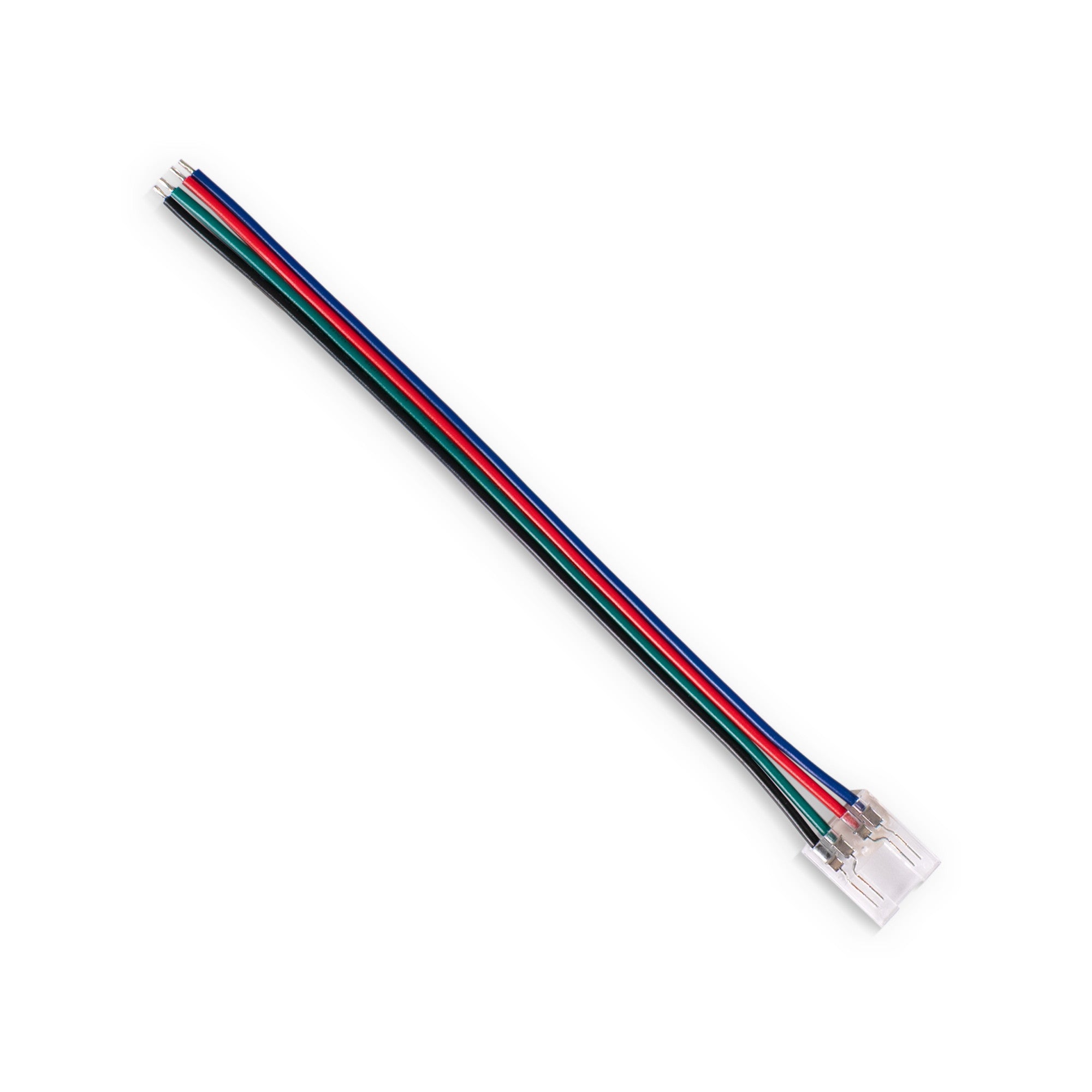 Conector tira LED COB a fuente de alimentación - RGB - 12mm - IP20 (1)