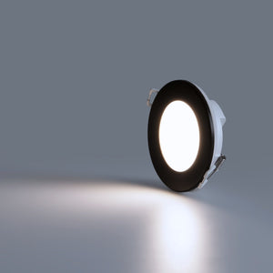 Kit Downlight LED exterior 5W - IP65 - Aro intercambiable - TRIAC regulable - Corte Ø68mm (48)