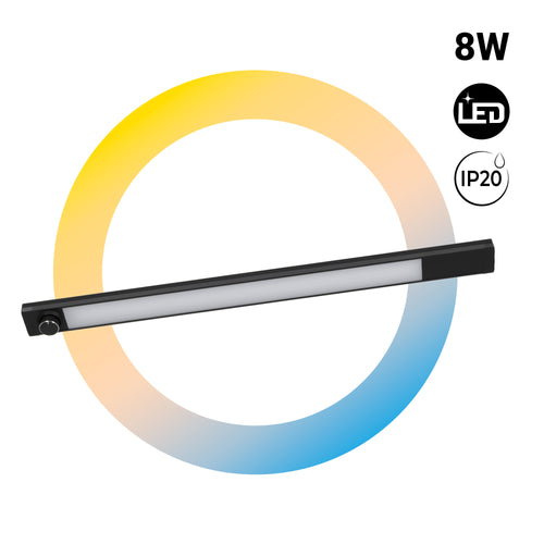 Bande LED d'encastrement - 8W - CCT - Intensité variable - 60cm