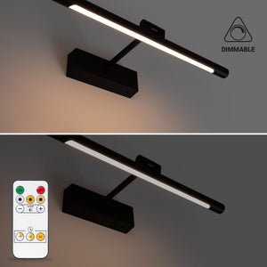 Aplique LED tubular con batería - 4W - Mando a distancia - CCT + DIM + Temporizador (28)