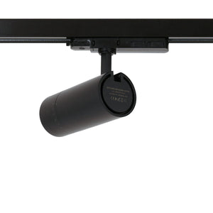 Proyector LED para carril trifásico - Potencia ajustable + ZOOM: 25W/30W/35W - CCT - Barcelona Led-