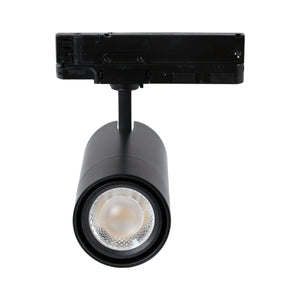 Proyector LED para carril trifásico - Potencia ajustable + ZOOM: 25W/30W/35W - CCT - Barcelona Led-