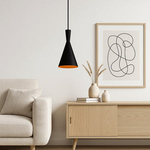 Lámpara colgante metal "Solvang" (9)