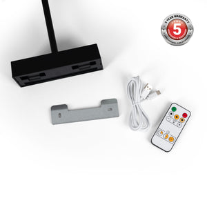 Aplique LED 4W con batería - Mando a distancia - CCT + DIM + Temporizador (11)