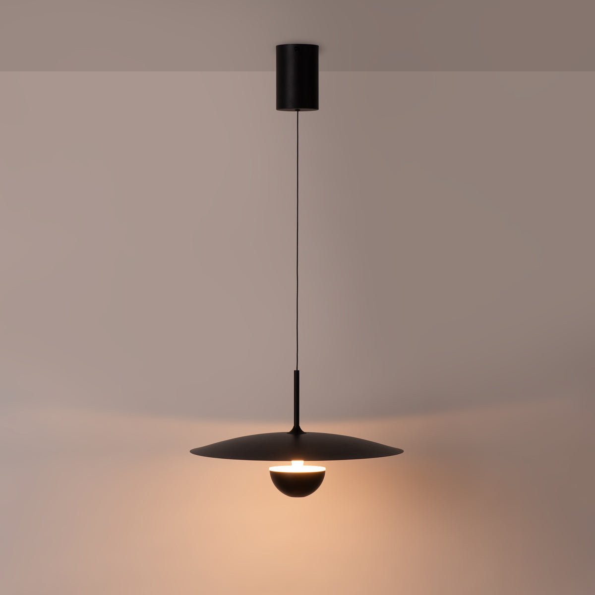 Lámpara colgante LED "MAGNUS" - ⌀38cm - 9W - 2700K - Driver Eaglerise - Chip OSRAM (1)