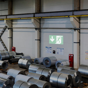 Proyector de logos LED GOBO 100W rotativo exterior - Óptica 20° - IP65 (11)