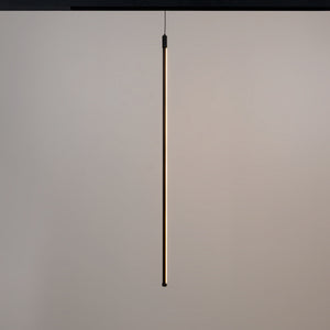 Lámpara colgante LED vertical para carril magnético - 48V - 15W - 2800K - Negra (9)