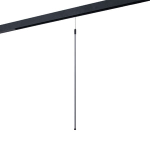 Lámpara colgante LED vertical para carril magnético - 48V - 15W - 2800K - Negra (11)