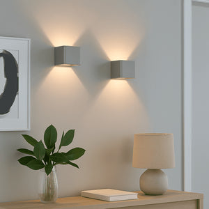 Aplique de pared LED "KUUTIO" 6W 529 lumens - Barcelona Led-Decoración