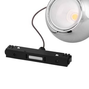 Lámpara colgante LED para carril magnético 48V "JADE"- Ø10 - 7W - 2700K - Chip OSRAM - Barcelona Led-