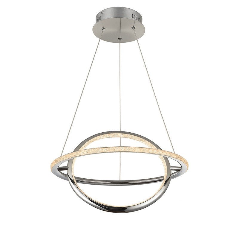 Lámpara colgante LED "SIRKLER" 28W efecto cuarzo - Barcelona Led-Decoración