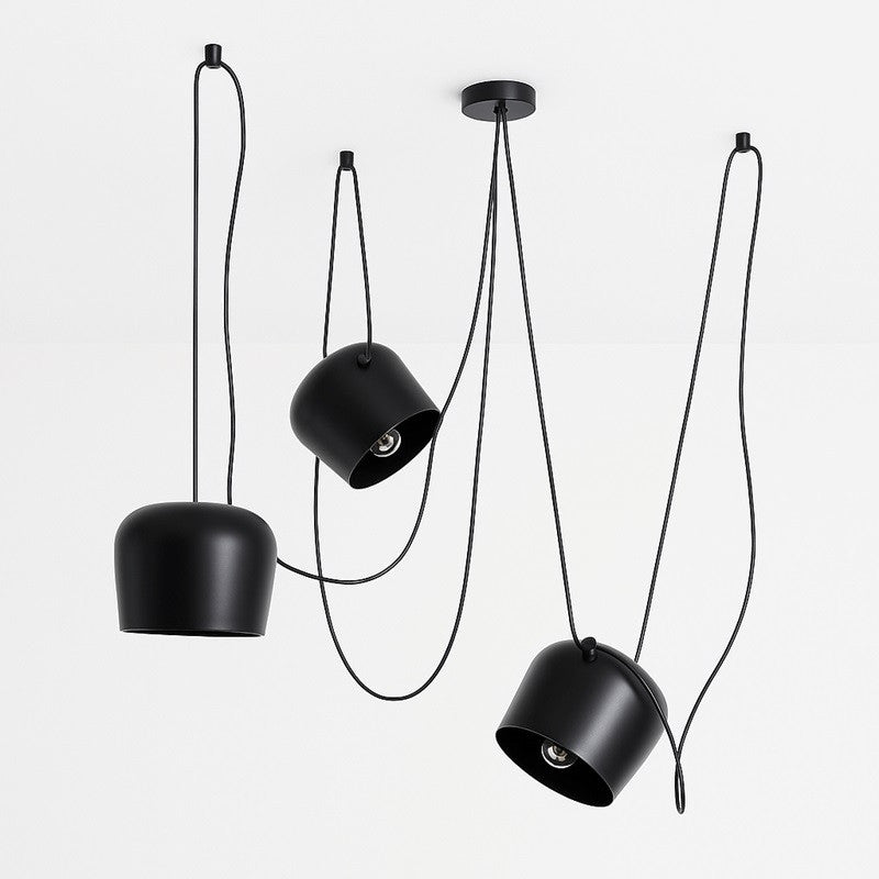 Lámpara colgante moderna triple "Blus" - E27 & Lámpara colgante moderna triple "Blus" - E27