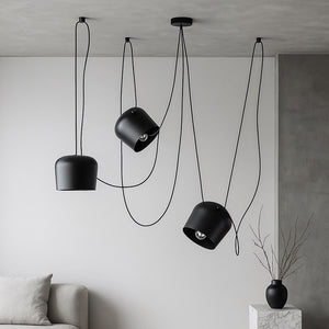 Lámpara colgante moderna triple "Blus" - E27 (19)