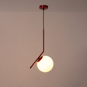 Lámpara colgante bola cristal "HERMI" - E27 - Barcelona Led-Decoración
