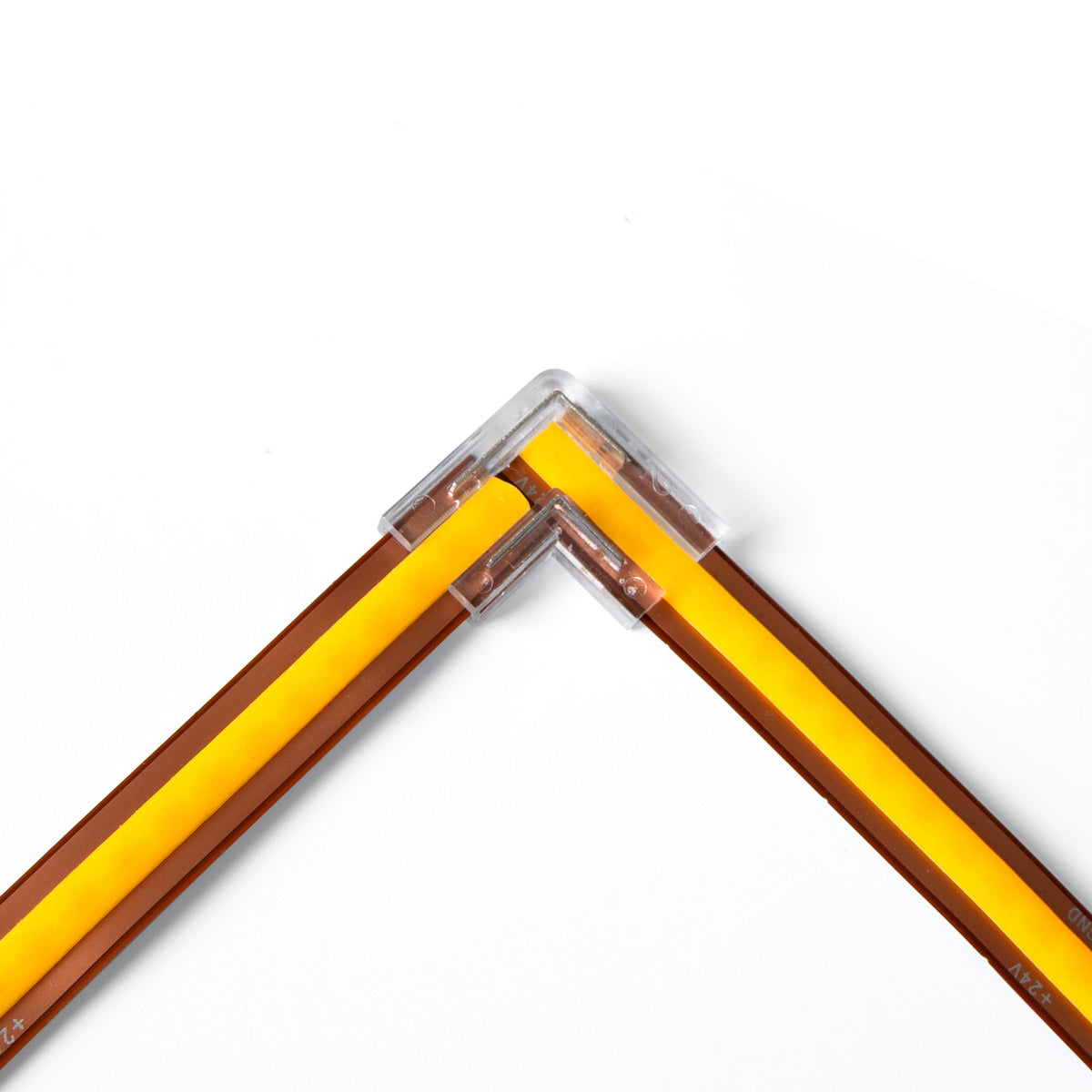 Conector en "L" para tira LED COB monocolor - 8mm - IP20 (1)