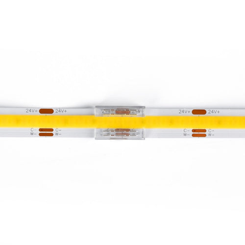 Złącze taśmy LED COB - jednokolorowe/CCT/RGB - 10mm - IP20